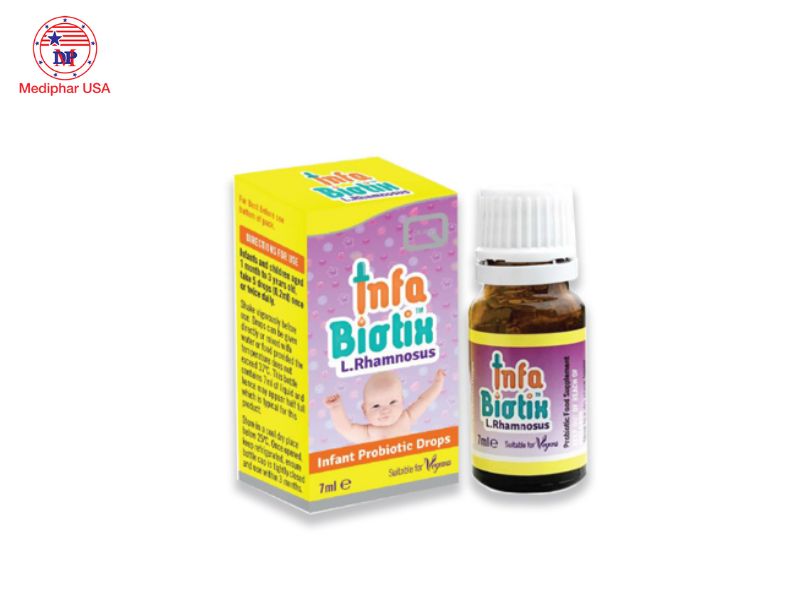 12 Men vi sinh & men tiêu hóa tốt cho trẻ em Men vi sinh Infabiotix cho trẻ sơ sinh và trẻ nhỏ