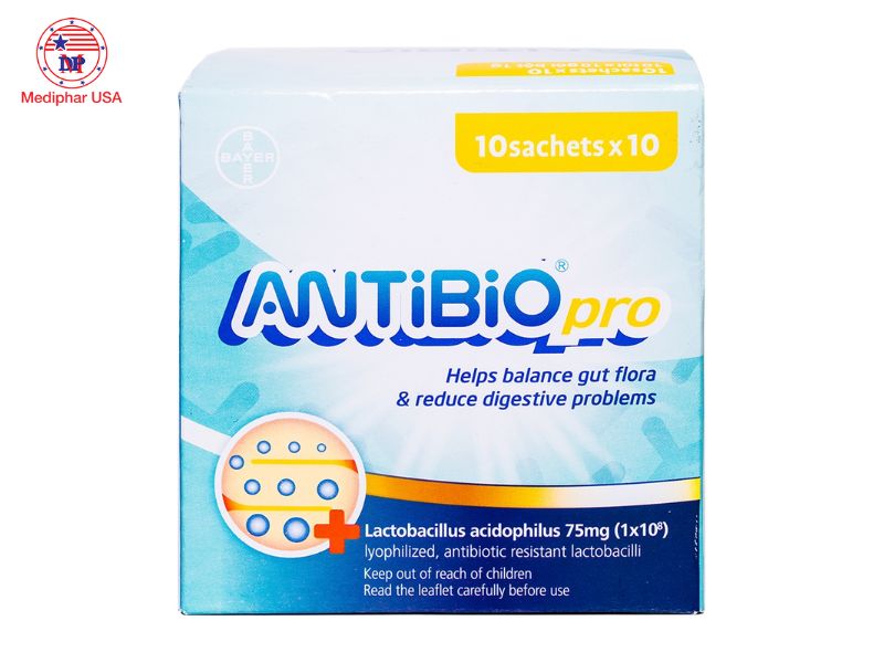 12 Men vi sinh & men tiêu hóa tốt cho trẻ em Men vi sinh cho trẻ Antibio Pro