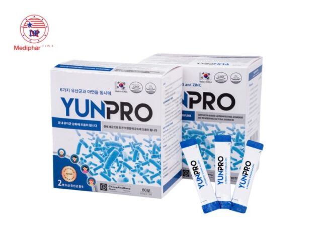 10+ men tiêu hóa cho người lớn được tin dùng hiện nay Men vi sinh YunPro Chong Kun Dang