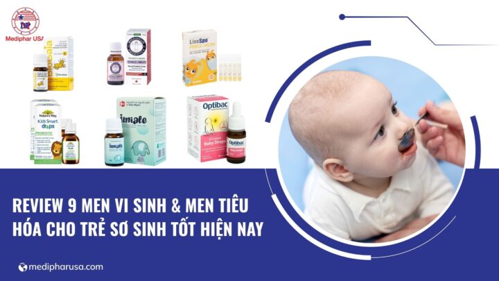 men tiêu hóa cho trẻ sơ sinh