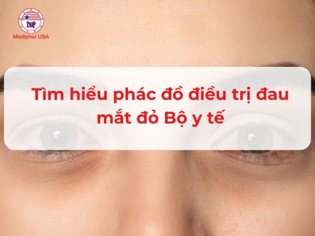 phác đồ điều trị đau mắt đỏ bộ y tế