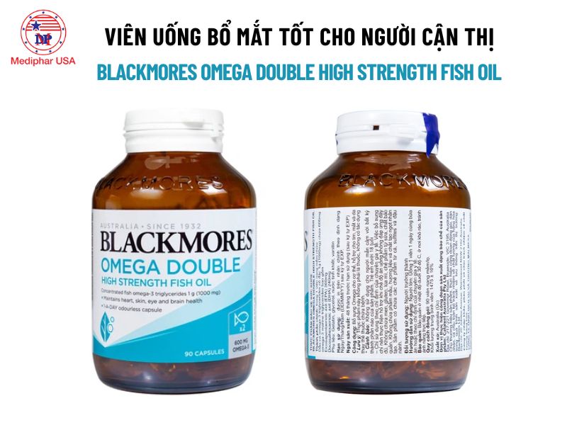 Dầu cá bổ mắt cận thị Blackmores Fish Oil
