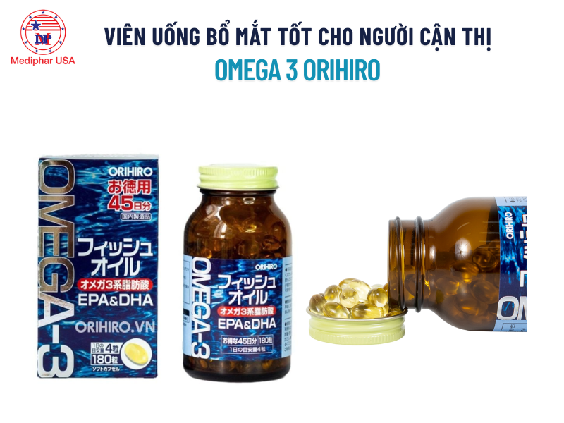 Viên bổ mắt tốt cho người cận thị Orihiro