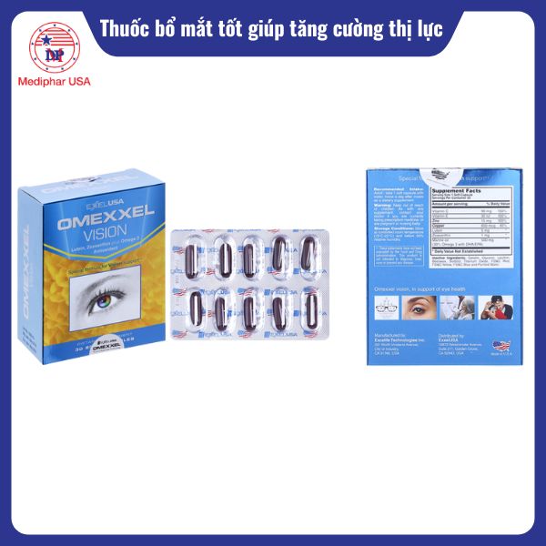 Viên uống bổ mắt Omexxel Vision