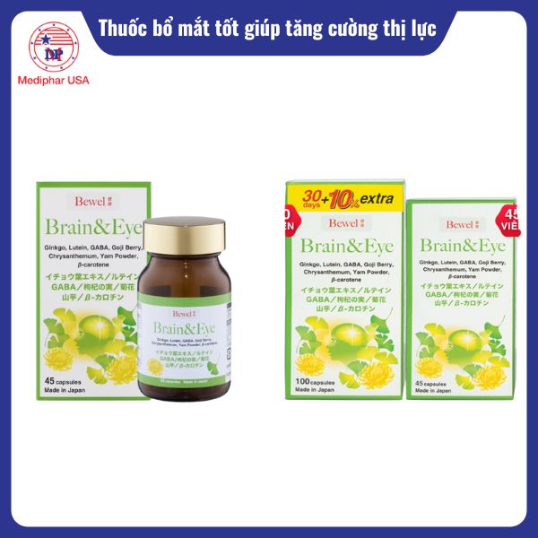 Thuốc bổ mắt Bewel Brain & Eye