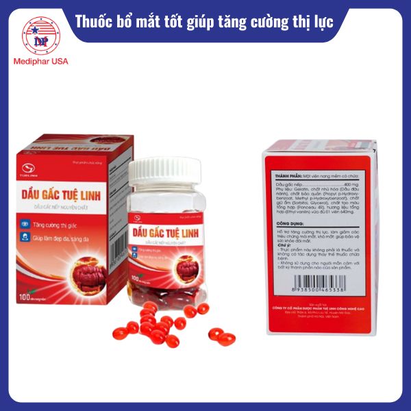 Dầu gấc bổ mắt Tuệ Linh
