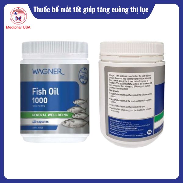 Thuốc bổ mắt Wagner Fish Oil 1000 mg