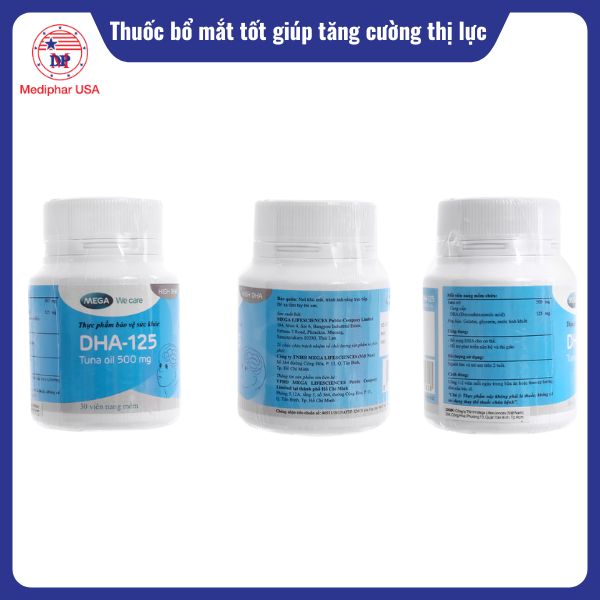 Thuốc bổ mắt MEGA We care DHA-125