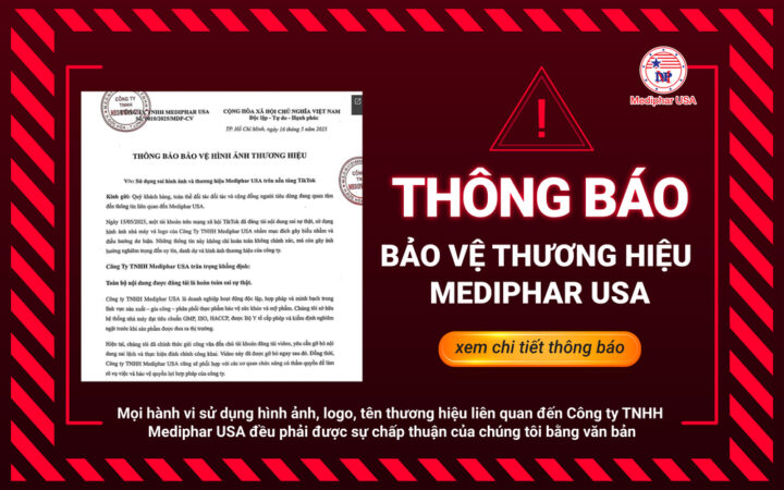 THÔNG BÁO BẢO VỆ HÌNH ẢNH THƯƠNG HIỆU MEDIPHAR USA THÔNG BÁO BẢO VỆ THƯƠNG HIỆU MEDIPHAR USA