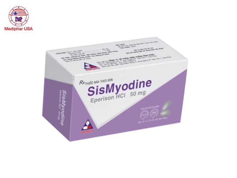 SISMYODINE 50 mg - HƯỚNG DẪN SỬ DỤNG THUỐC CHO CÁN BỘ Y TẾ SISMYODINE