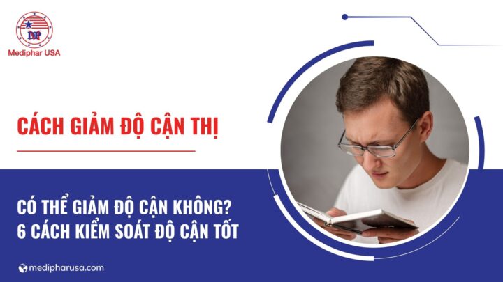 Cách giảm độ cận thị