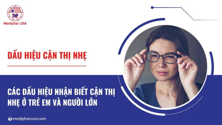 Dấu hiệu của cận thị nhẹ
