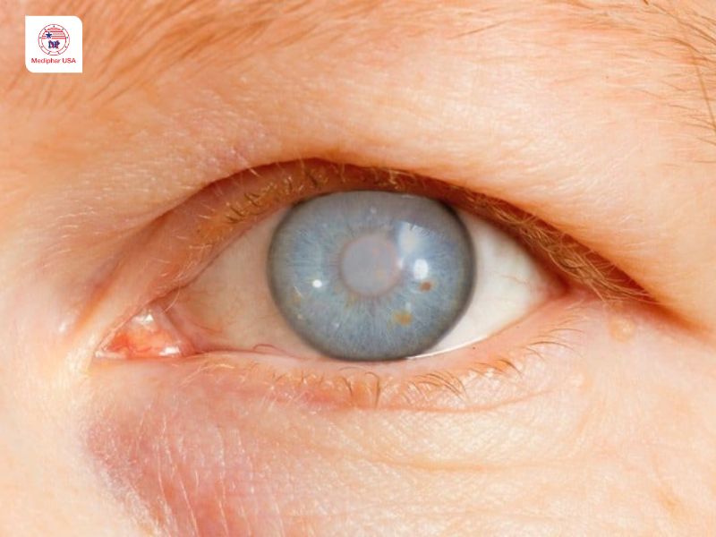 Tăng nhãn áp là gì? Dấu hiệu, nguyên nhân và cách điều trị Hình ảnh bệnh tăng nhãn áp ở mắt