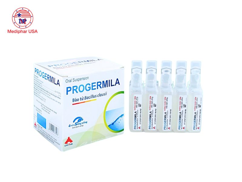 8 loại men tiêu hóa, men vi sinh dạng ống nước tốt hiện nay Men vi sinh hỗ trợ tiêu hóa dạng ống Progermila