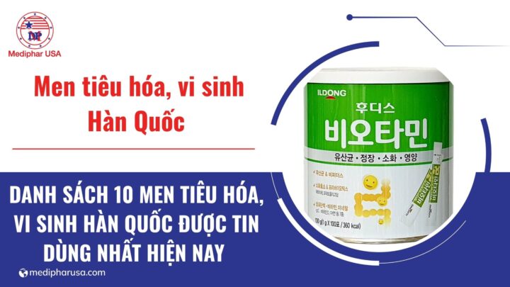 Men tiêu hóa Hàn Quốc