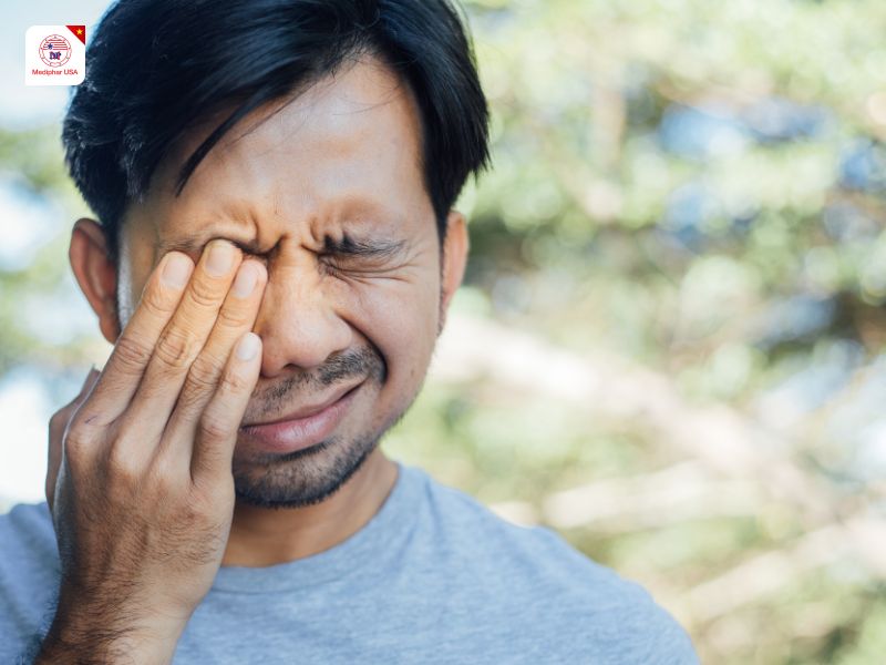 10 Mẹo chữa mắt bị cộm xốn tại nhà đơn giản Nguyên nhân gây cộm mắt