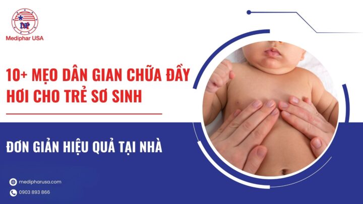 mẹo dân gian chữa đầy hơi cho trẻ sơ sinh
