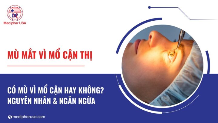 Mù mắt vì mổ cận thị