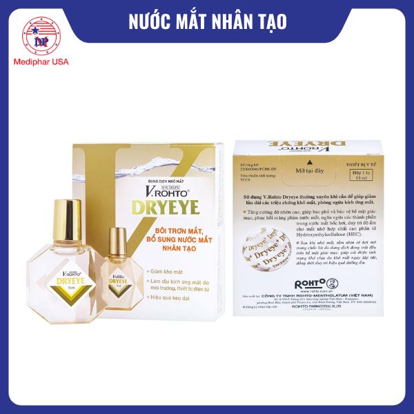 Nước mắt nhân tạo V.Rohto DryEye 