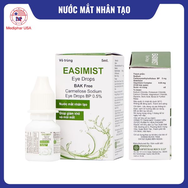 Nước mắt nhân tạo Easimist Eye Drops