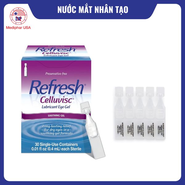 Nước mắt nhân tạo Refresh Celluvisc 