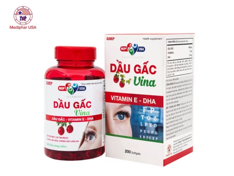 7 cách bảo vệ mắt khi làm việc với máy tính Viên uống dầu gấc vina của Mediphar USA giúp hỗ trợ đôi mắt sáng khỏe