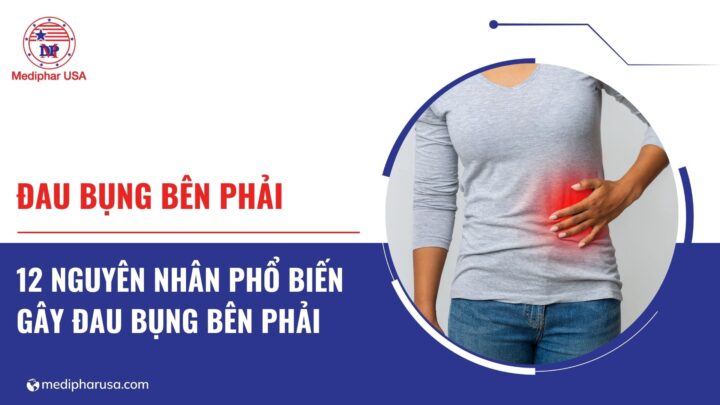 đau bụng bên phải