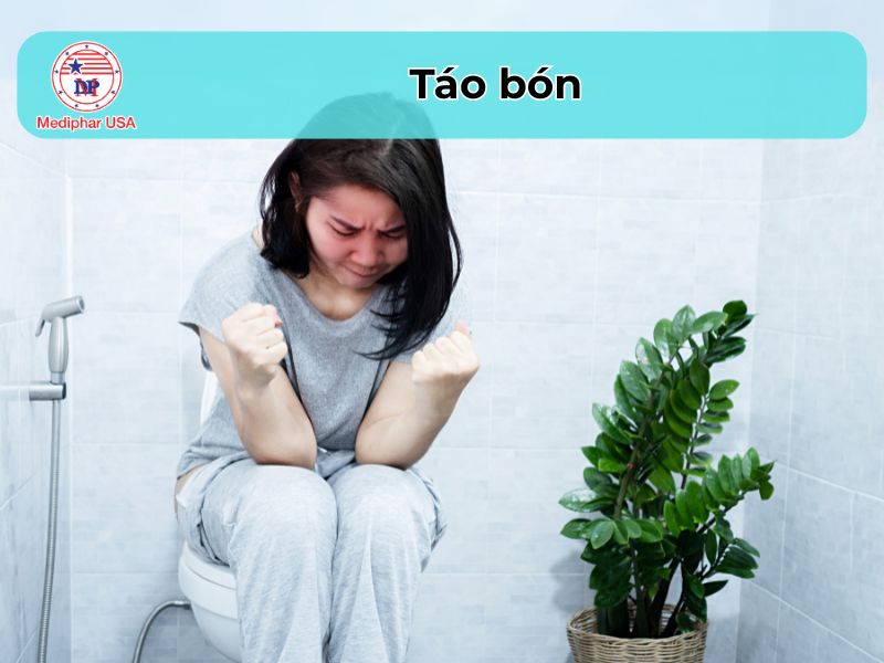Đau bụng bên trái: Nguyên nhân, cách điều trị và phòng tránh Táo bón là một trong những nguyên nhân phổ biến nhất gây đau bụng dưới bên trái