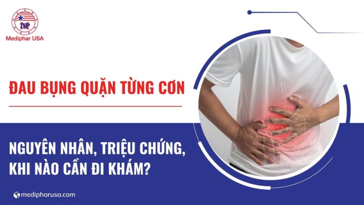 đau bụng quặn từng cơn