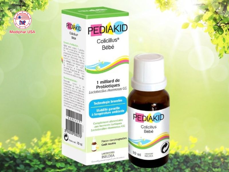 Review 7 men tiêu hóa của Pháp được tin dùng hiện nay Men vi sinh của Pháp Pediakid Colicillus Bébé