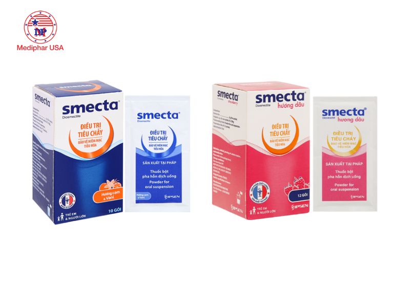 Thuốc đau bụng đi ngoài tiêu chảy: Khi nào cần dùng và nên dùng loại nào? Thuốc Smecta được sử dụng phổ biến trong điều trị tiêu chảy