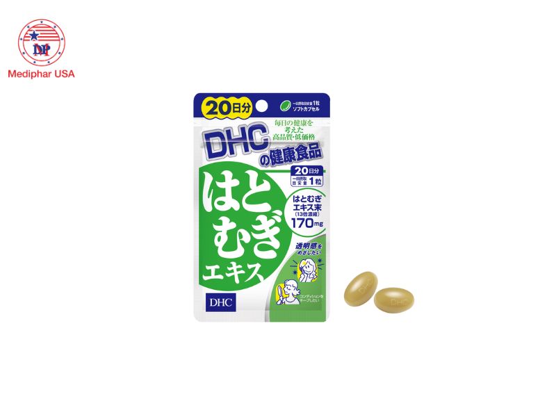 20+ viên uống trắng da hiệu quả hiện nay Viên uống trắng da DHC Adlay Extract