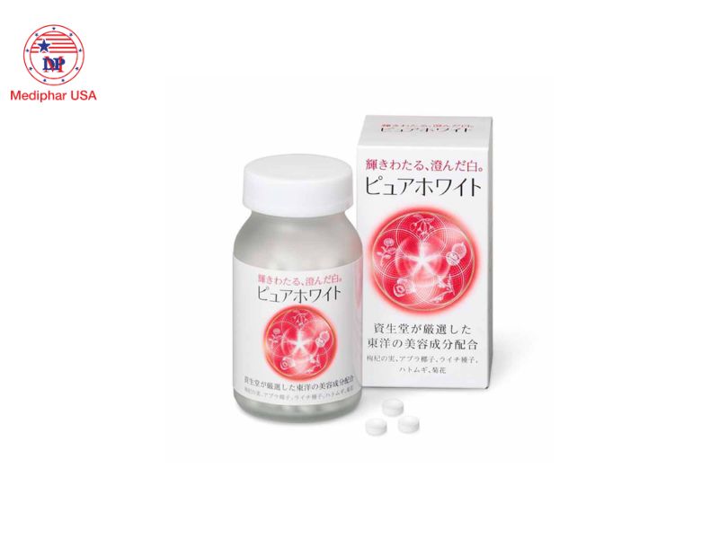 20+ viên uống trắng da hiệu quả hiện nay Shiseido Pure White