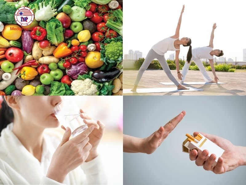Cách bổ sung enzyme cho cơ thể hiệu quả Cần uống đủ nước, ăn nhiều chất xơ, chất béo tốt, sống lành mạnh,... để bảo vệ sức khỏe hệ tiêu hóa