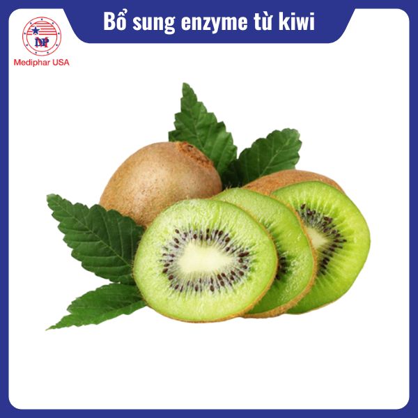 Cách bổ sung enzyme cho cơ thể hiệu quả Cách bổ sung enzyme cho cơ thể từ quả Kiwi