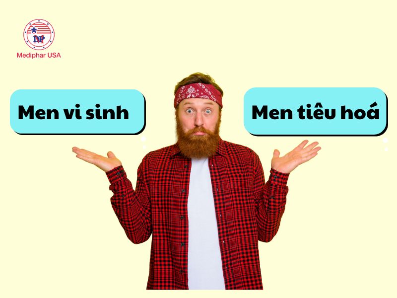 Men vi sinh và men tiêu hóa: Cách phân biệt và đối tượng sử dụng Có thể sử dụng men tiêu háo và men vi sinh cùng lúc