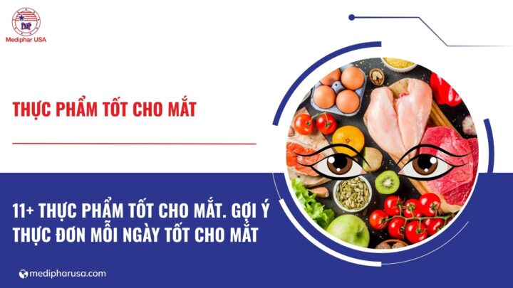 thực phẩm tốt cho mắt