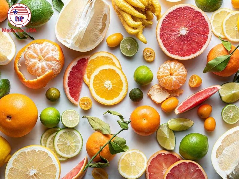 Mách bạn 7 nhóm thực phẩm tốt cho mắt khô Các loại trái cây họ cam quýt là nguồn thực phẩm tự nhiên chứa vitamin C dồi dào