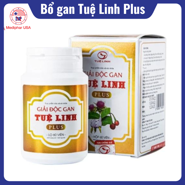 10 loại thuốc bổ gan tốt giúp giải độc và bảo vệ gan Tuệ Linh Plus