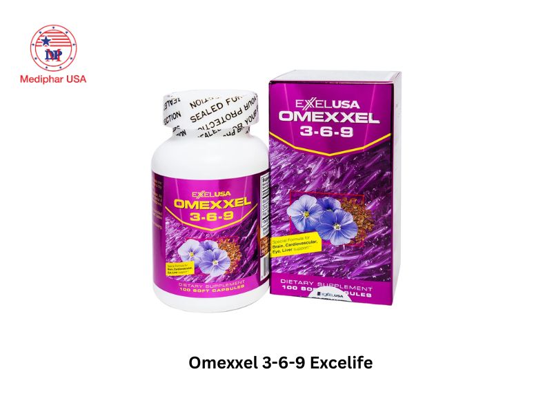 Top 12 thuốc bổ mắt của Mỹ được tin dùng hiện nay Viên uống bổ mắt Omexxel 3-6-9 Excelife