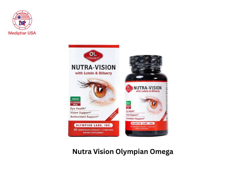 Top 12 thuốc bổ mắt của Mỹ được tin dùng hiện nay Thuốc bổ mắt của Mỹ Nutra Vision