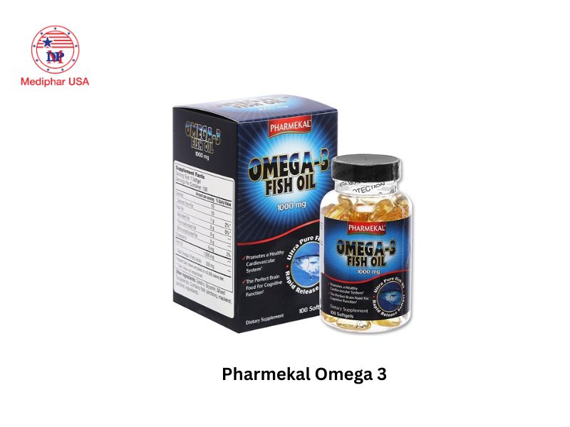 Top 12 thuốc bổ mắt của Mỹ được tin dùng hiện nay Thuốc bổ mắt của Mỹ Pharmekal Omega 3