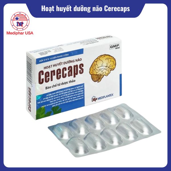 Hoạt huyết dưỡng não Cerecaps
