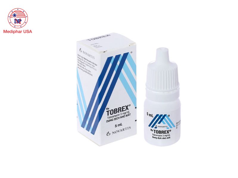 Top 9 loại thuốc nhỏ mắt kháng sinh hiệu quả hiện nay Thuốc nhỏ mắt Tobrex