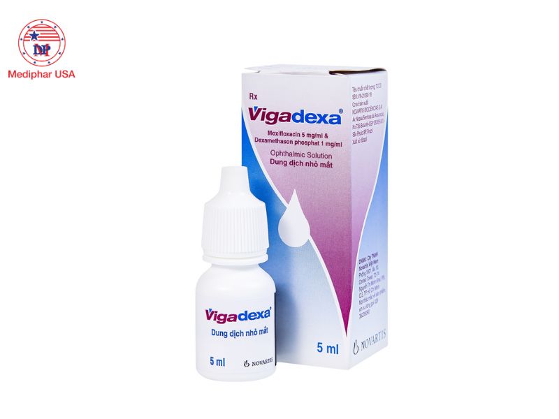 Top 9 loại thuốc nhỏ mắt kháng sinh hiệu quả hiện nay Thuốc nhỏ mắt Vigadexa