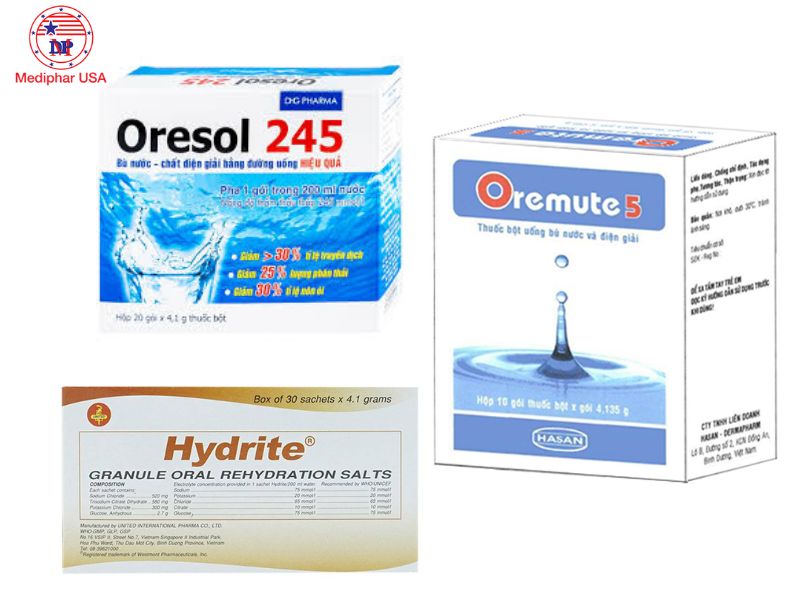 Trẻ bị rối loạn tiêu hóa uống thuốc gì? Tổng hợp 5 nhóm thuốc thường dùng Dung dịch bù nước và điện giải giúp bổ sung lượng muối và nước đã mất cho trẻ