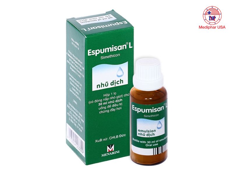 Trẻ bị rối loạn tiêu hóa uống thuốc gì? Tổng hợp 5 nhóm thuốc thường dùng Espumisan L phù hợp cho nhiều đối tượng