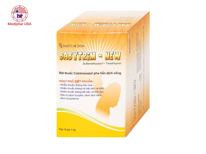Trẻ bị rối loạn tiêu hóa uống thuốc gì? Tổng hợp 5 nhóm thuốc thường dùng Hỗn dịch Babytrim - New dùng trong nhiều trường hợp nhiễm khuẩn tiêu hoá