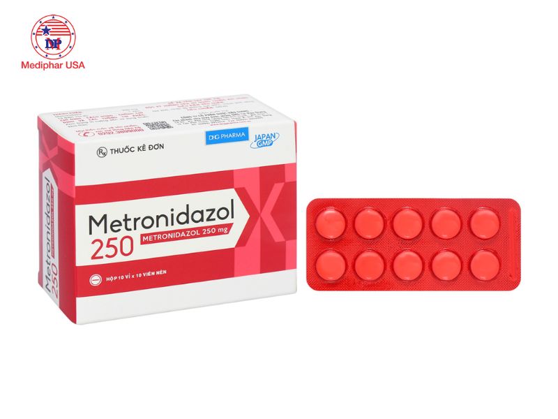 Trẻ bị rối loạn tiêu hóa uống thuốc gì? Tổng hợp 5 nhóm thuốc thường dùng Metronidazol giúp cải thiện tình trạng tiêu chảy kéo dài