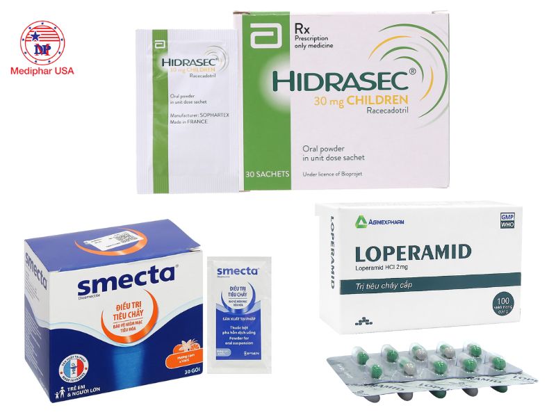 Trẻ bị rối loạn tiêu hóa uống thuốc gì? Tổng hợp 5 nhóm thuốc thường dùng Thuốc chống tiêu chảy giúp làm giảm lượng phân, giảm số lần đi tiêu